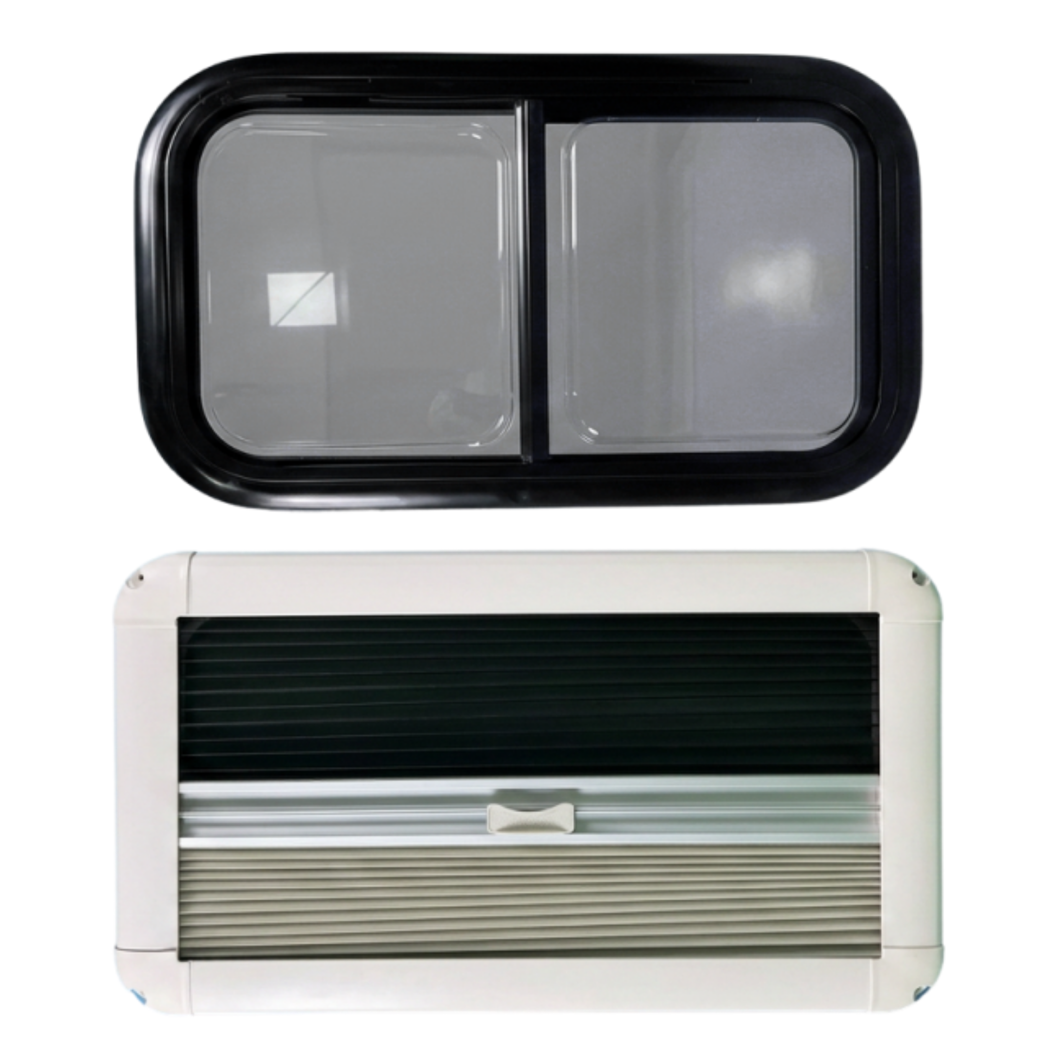 Baie coulissante SLIDE LIGHT - avec store et moustiquaire