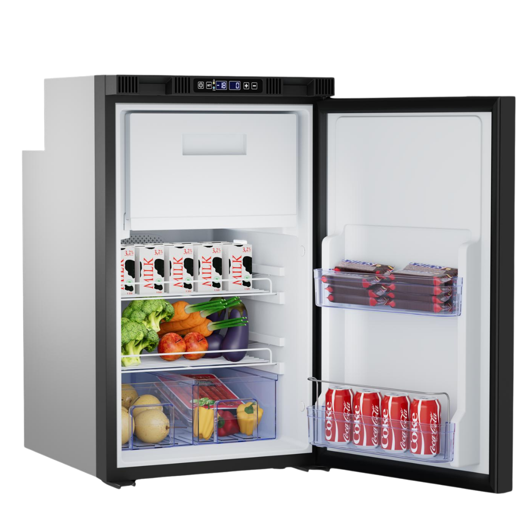 VanCool 105L DCR – Frigorífico de compressão 12/24/230V – AxLxP: 81x47,5x53,5cm
