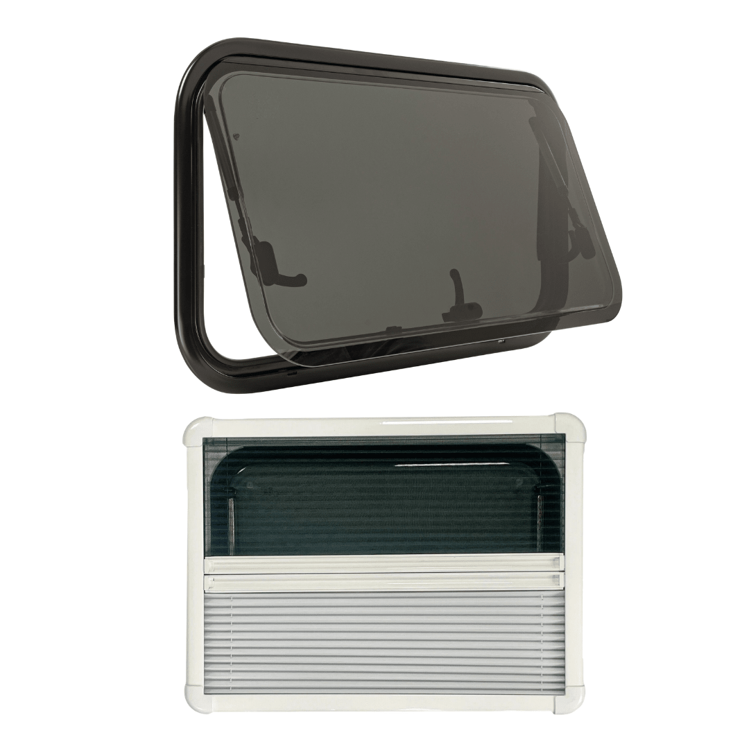 Baie projetable SHADE (Dimensions pour porte arrière fourgons L2H2 - L4H3) - Vanlife - Store