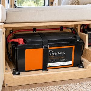 Batterie Lithium 12v - Spéciale Vans aménagés et Camping-cars - LiFePo4 + Bluetooth