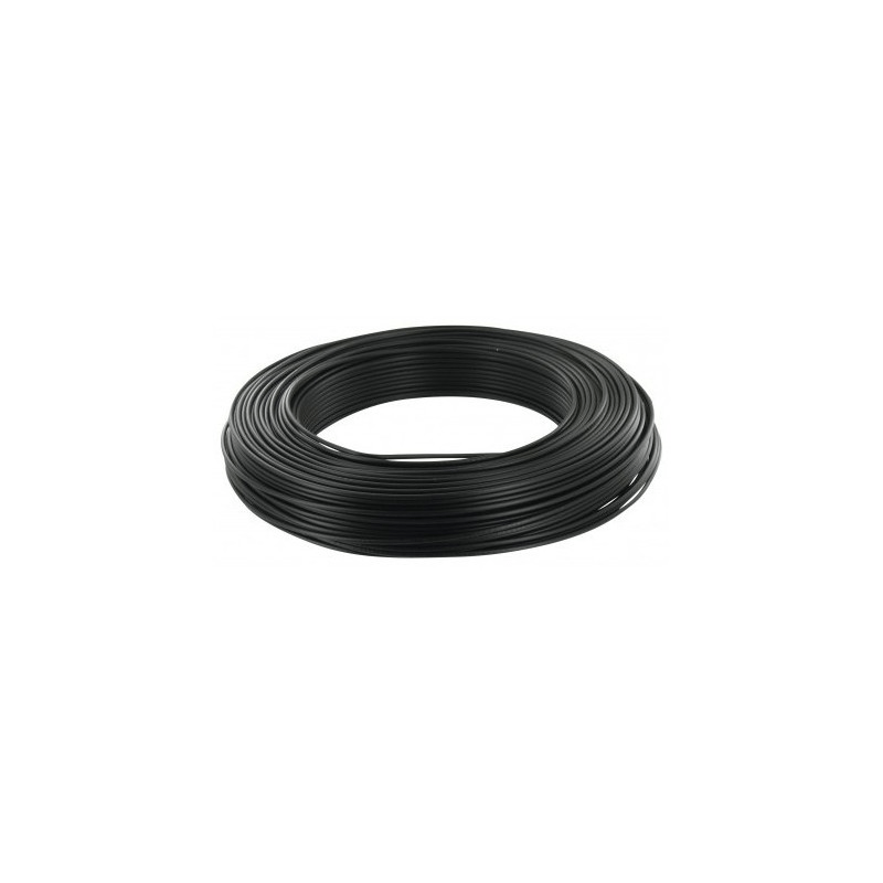 Câble souple H07V - K 2,5mm NOIR Couronne 100m - Vanlife - Store