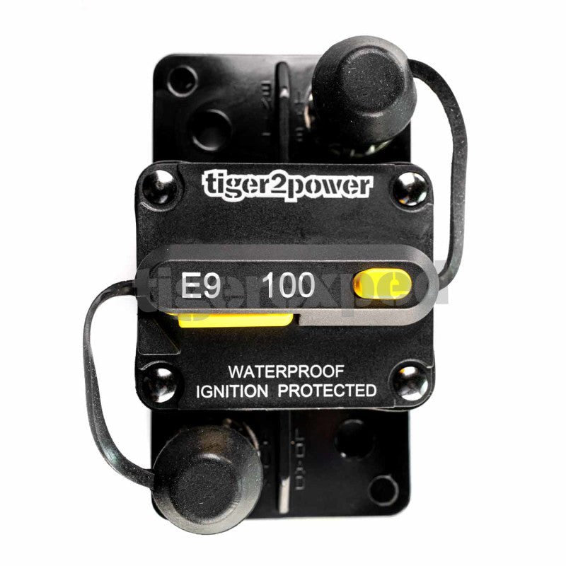 Disjoncteur avec interrupteur de réarmement M10 (3/8") 100A - Vanlife - Store