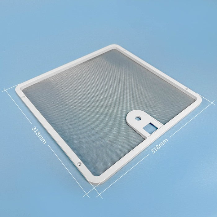 Lanterneau TURBO VENT 32x32 (Blanc / Gris transparent)