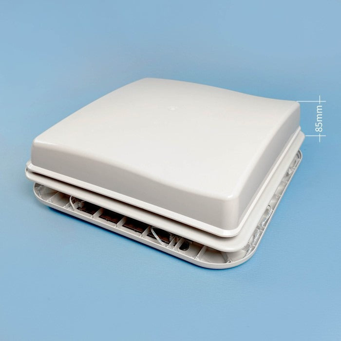 Lanterneau TURBO VENT 32x32 (Blanc / Gris transparent)