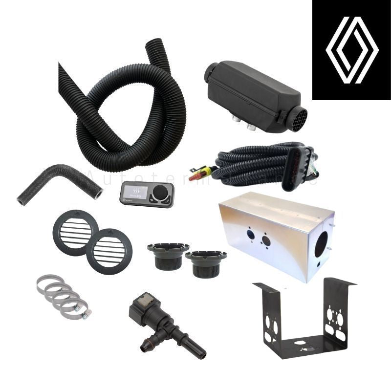 Kit chauffage Renault Trafic - montage extérieur - Vanlife - Store