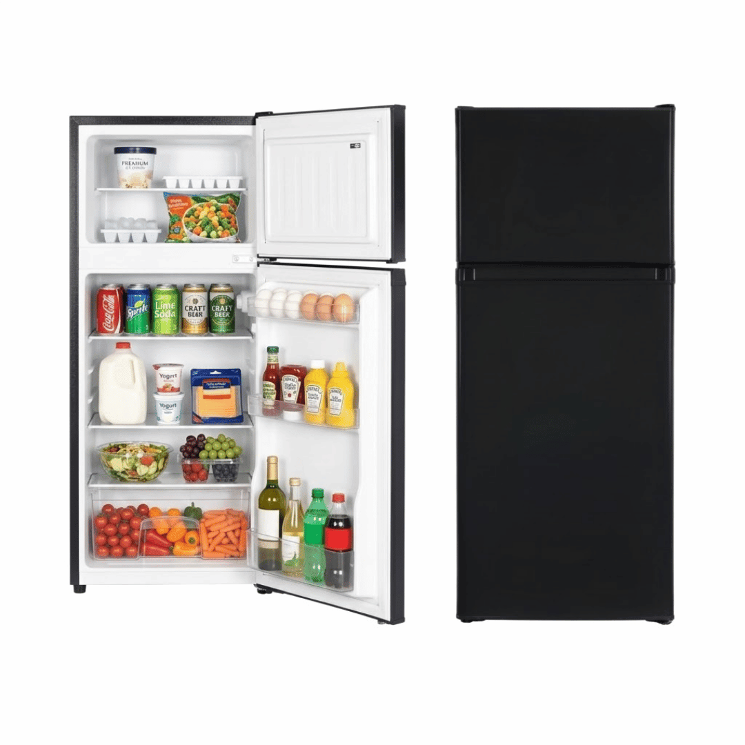 Réfrigérateur 127 L avec compartiment congélateur – 12/24V DC, option 230V – Dimensions 111 × 47,5 × 53 cm - Vanlife - Store