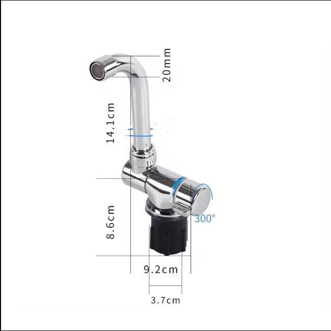 Robinet en inox Rotatif Et Pliant - Vanlife-Store