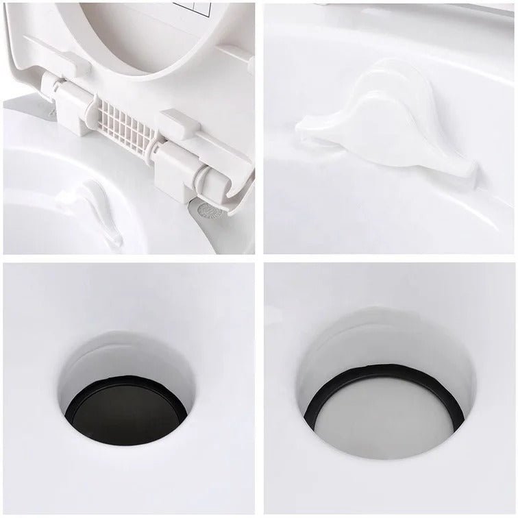 Toilettes-cassette rotatives pour Camping car avec chasse 12V - Vanlife-Store