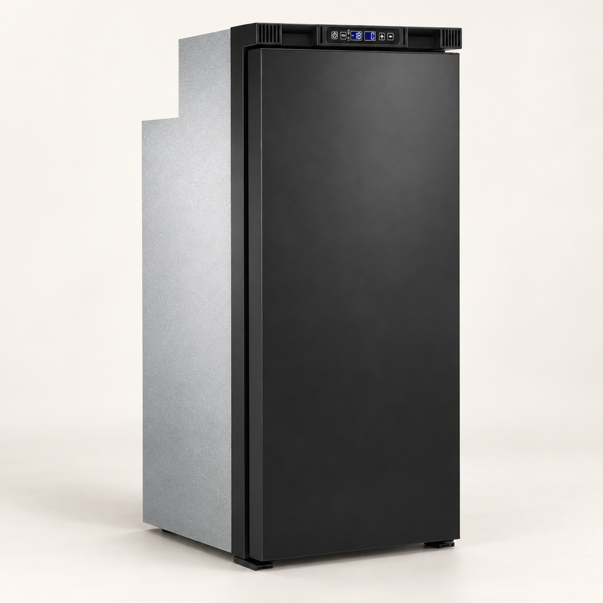 Réfrigérateur à compression VanCool 90L DCS fermé – vue studio