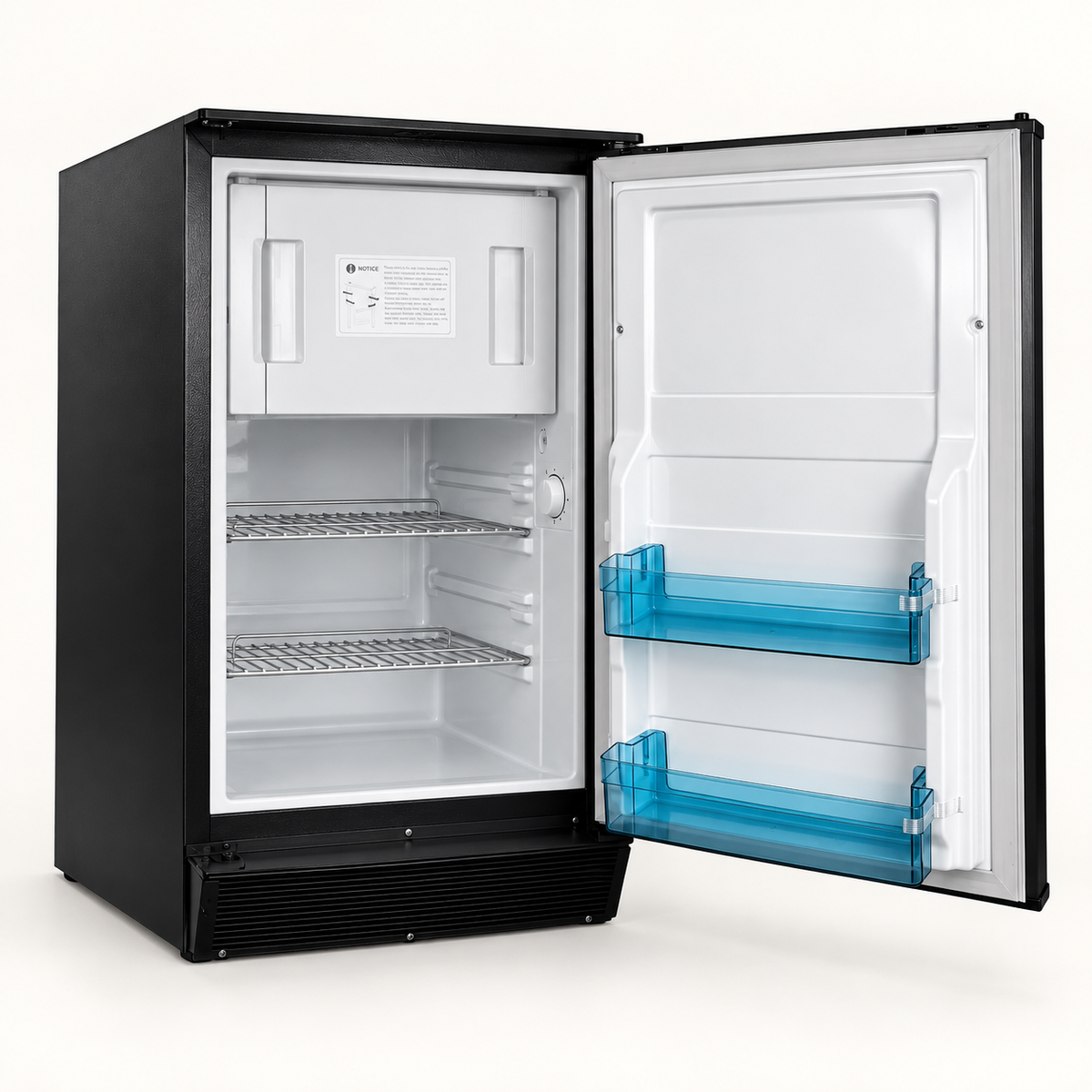 VanCool 76 L ouvert – porte à droite – vue studio