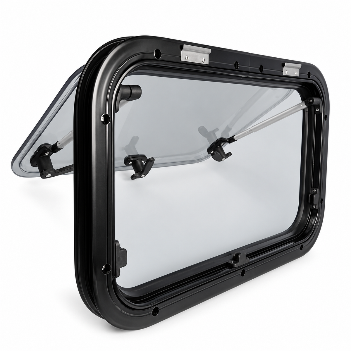 Fenêtre projetable LIGHT, vue intérieure ouverte