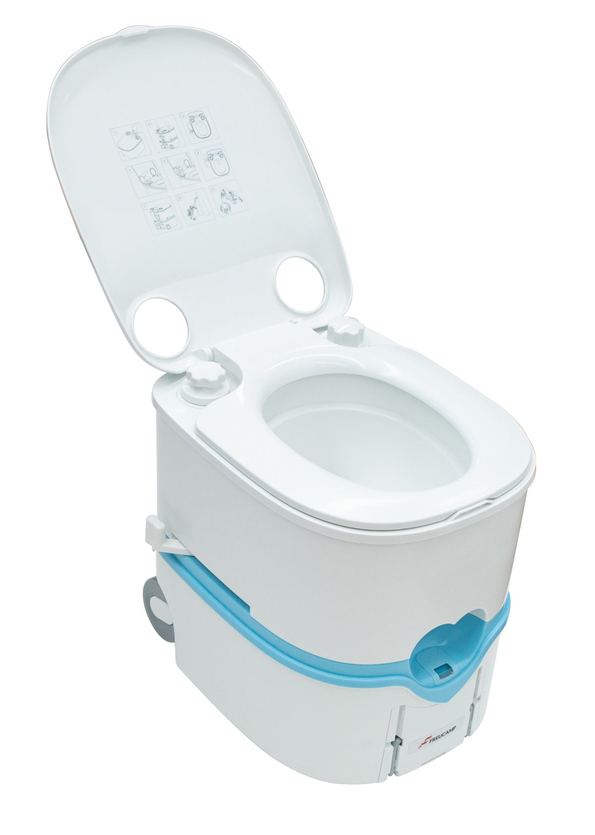 Portable Toilet for Motorhome and Campervans - (12L / 16L)