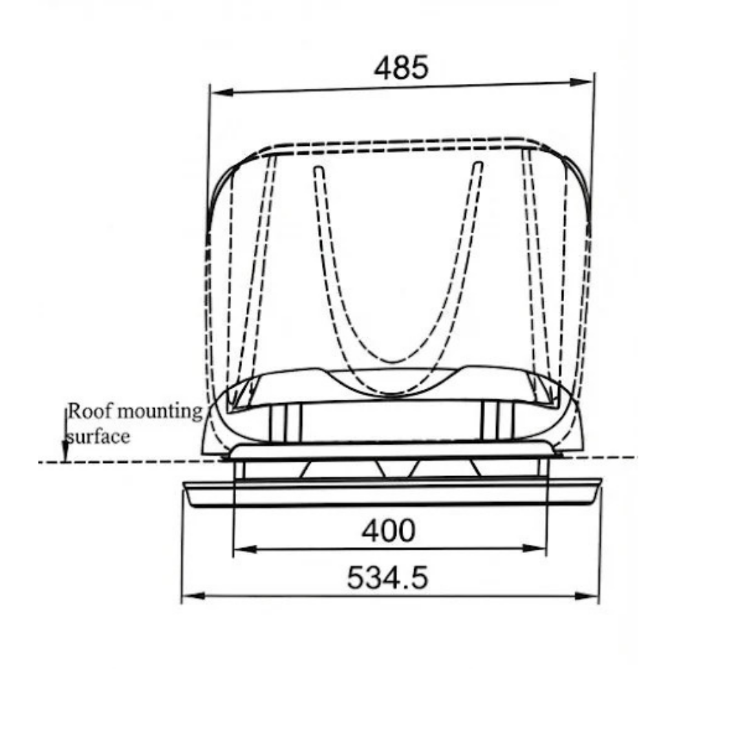 LANTERNEAU 40X40 STYLE - Spécial vans aménagés et camping-cars