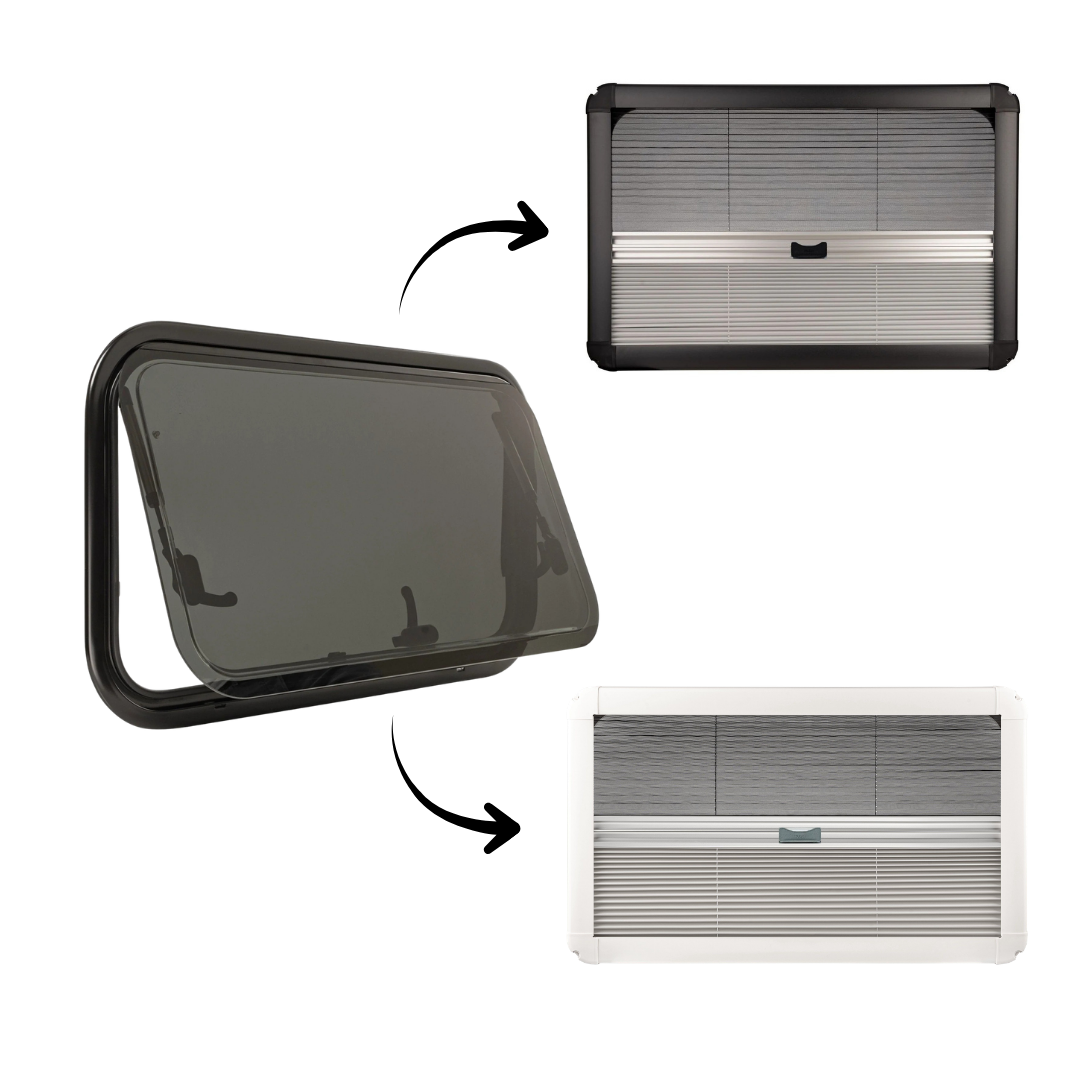 Fenêtre SHADE 500 x 300 - fenêtre pour van aménagé et camping-car