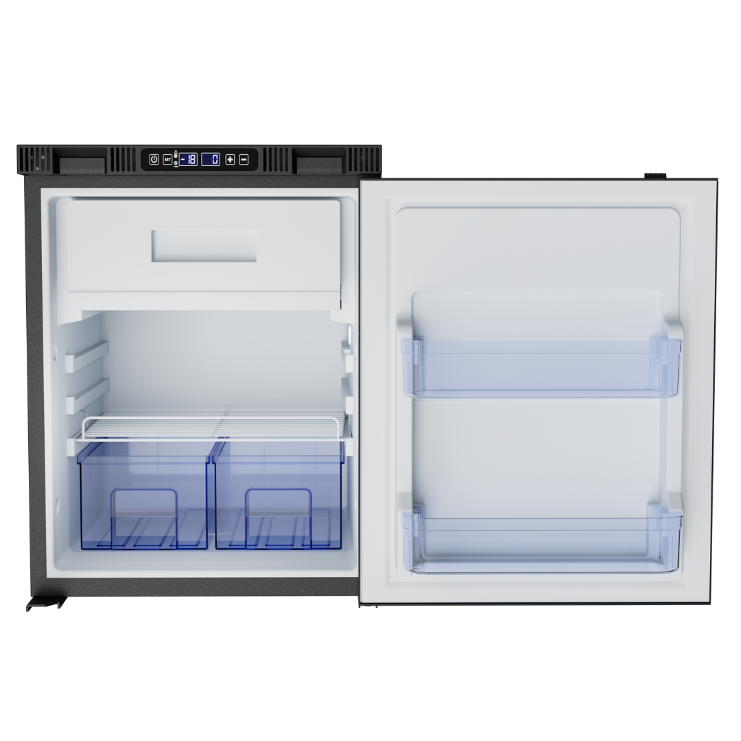 VanCool Kühlschrank 75 L für Camper & Wohnmobile 12/24V – HxBxT: 62x47x53 cm