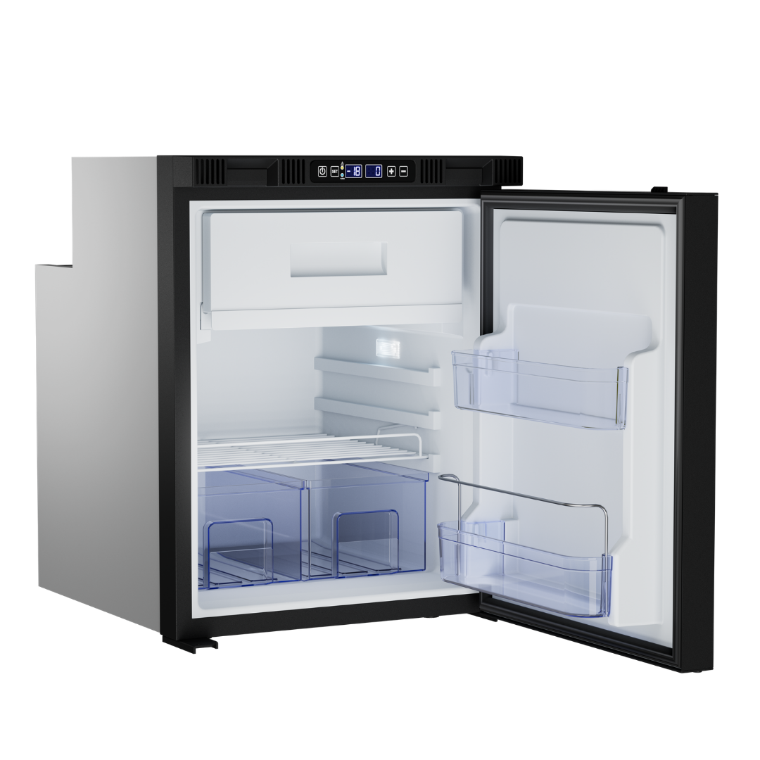 VanCool Kühlschrank 75 L für Camper & Wohnmobile 12/24V – HxBxT: 62x47x53 cm