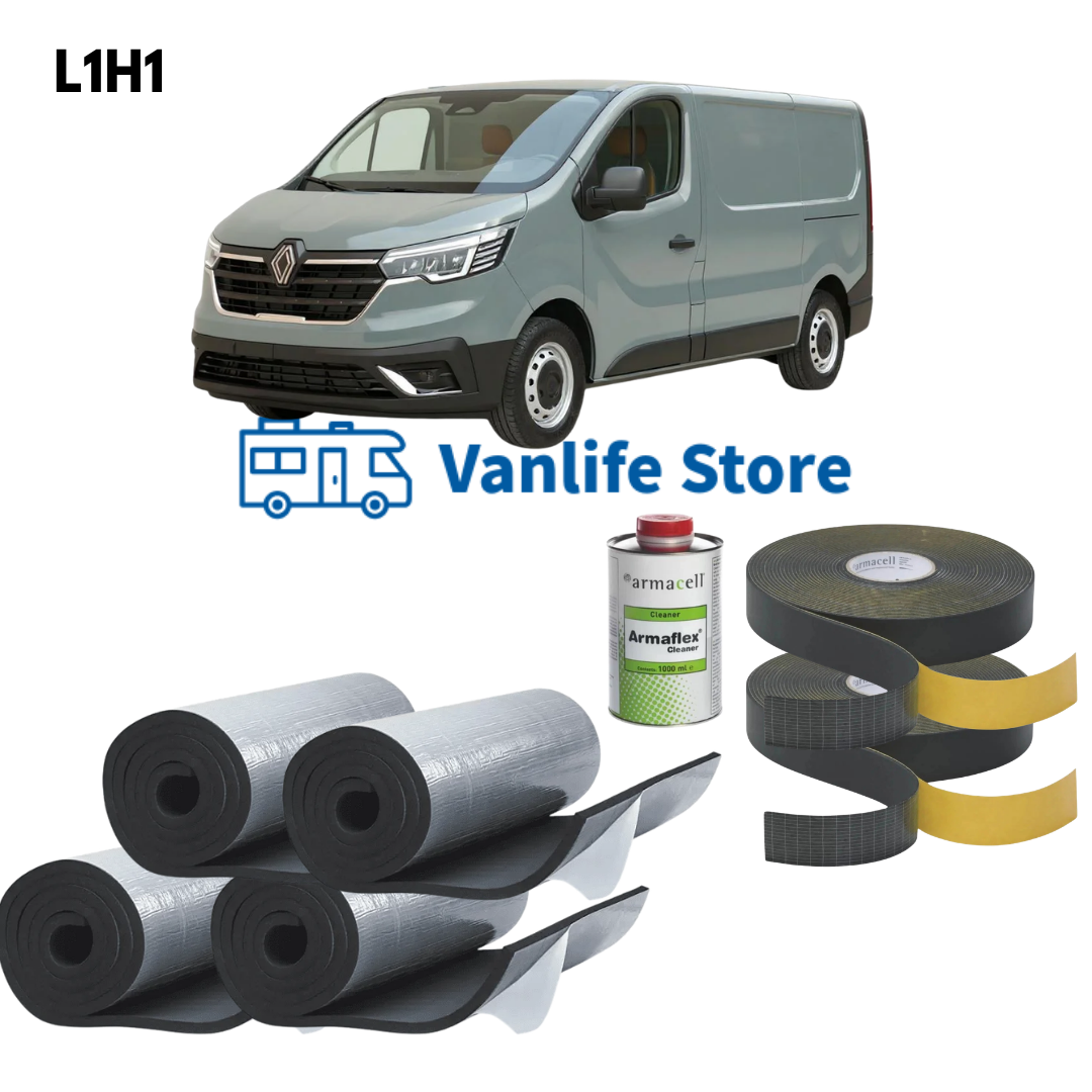 Pack Armaflex AF Fourgon L1H1 - AF 19 mm ou 25 mm- Auto-adhésif
