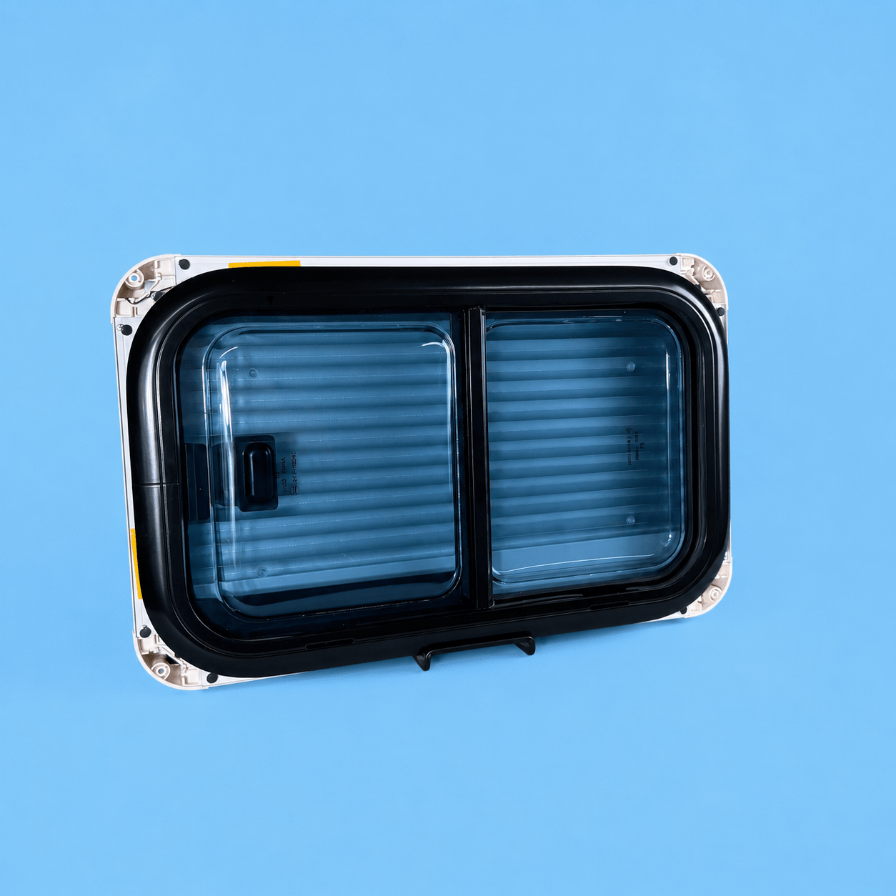Baie coulissante SLIDE LIGHT - avec store et moustiquaire - Vanlife-Store