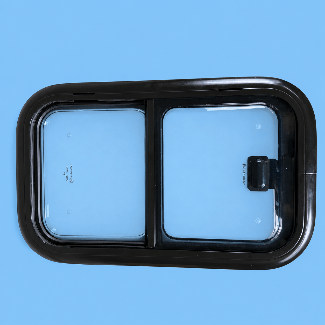 Baie coulissante SLIDE LIGHT - avec store et moustiquaire - Vanlife-Store
