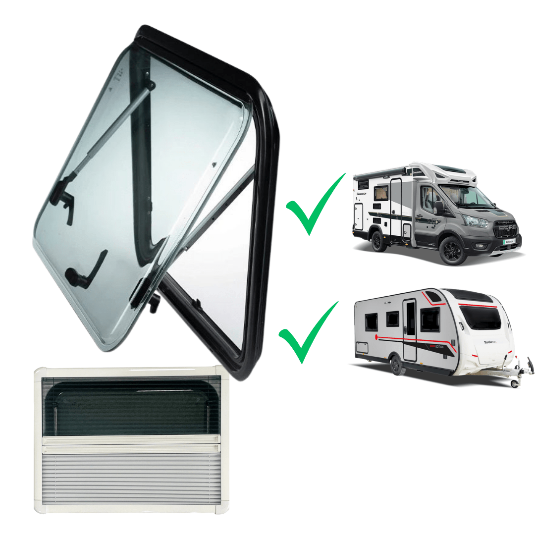 Baie LIGHT XL - Fenêtre pour camping - cars - Camions - Caravanes - Vanlife - Store