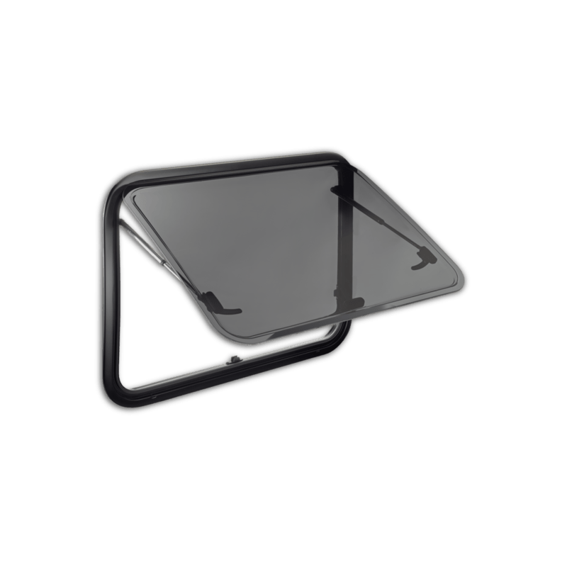 Baie projetable CURVE - avec store et moustiquaire - Vanlife - Store