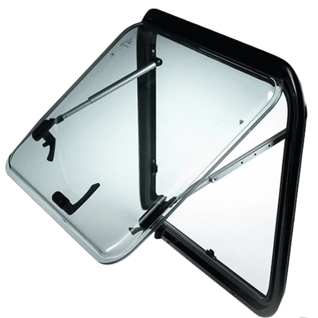 Baie projetable LIGHT - Fenêtre avec store et moustiquaire - Vanlife - Store