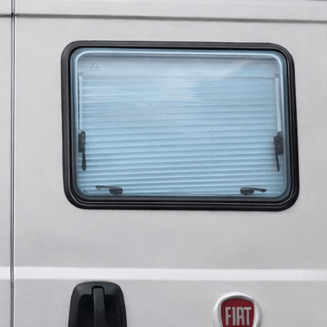 Baie projetable LIGHT - Fenêtre avec store et moustiquaire - Vanlife - Store