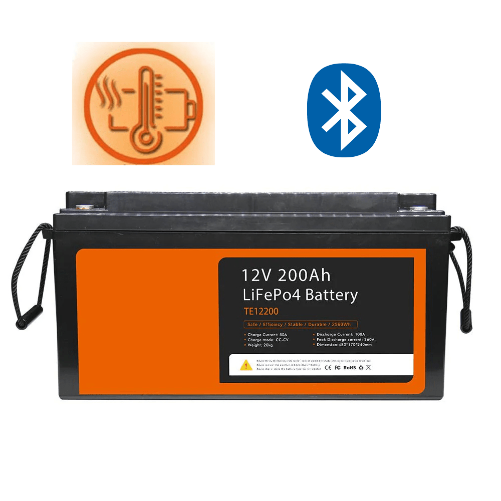 Batterie Lithium - Spéciale Vans aménagés et Camping - cars - LiFePo4 + Bluetooth + Auto - chauffante - Vanlife - Store