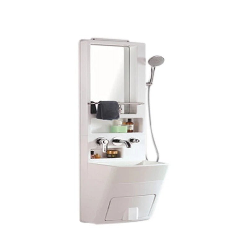 Colonne de salle de bain tout - en - 1 (Douche / Vasque / Rangement / Miroir) - Vanlife - Store