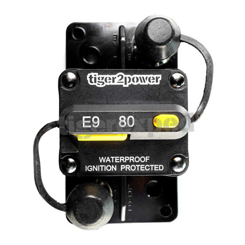 Disjoncteur avec interrupteur de réarmement M10 (3/8") 80A - Vanlife - Store