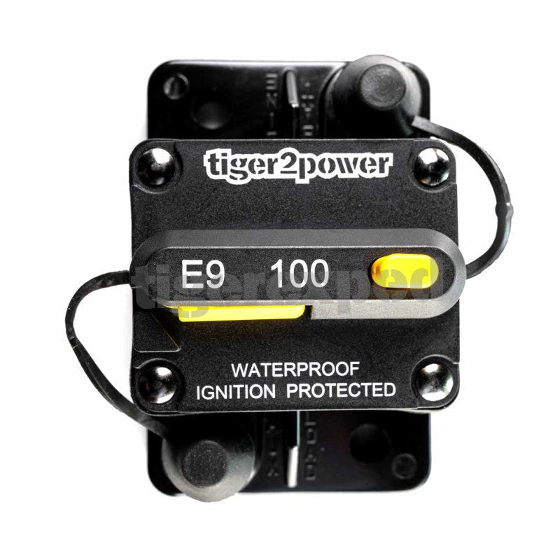 Disjoncteur avec interrupteur de réarmement M6 (1/4") 100A - Vanlife - Store