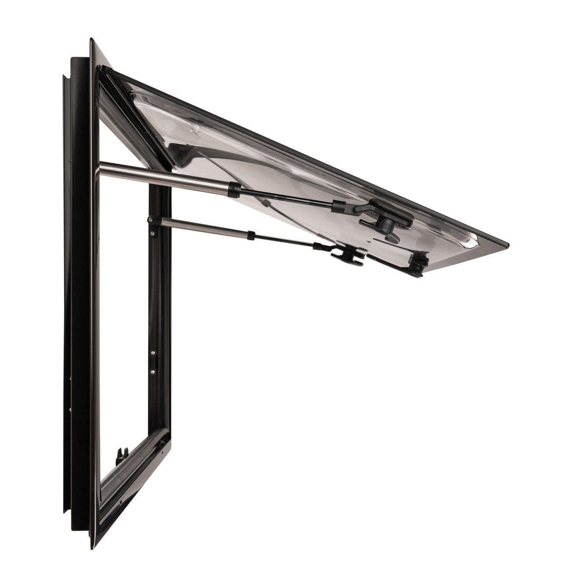 Fenêtre SQUARE 700 x 400 - avec store et moustiquaire - Vanlife-Store