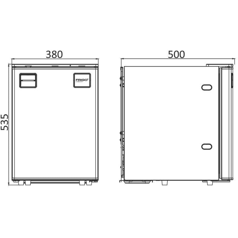 Frigo à compression 12V - 50L - Osculati - Vanlife - Store