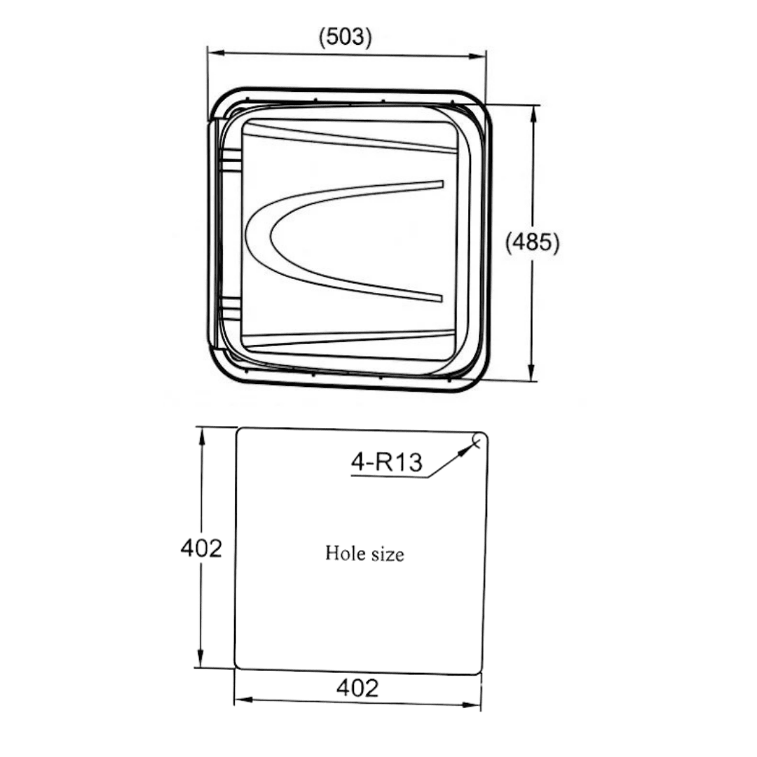 LANTERNEAU 40X40 STYLE - Spécial vans aménagés et camping - cars - Vanlife - Store