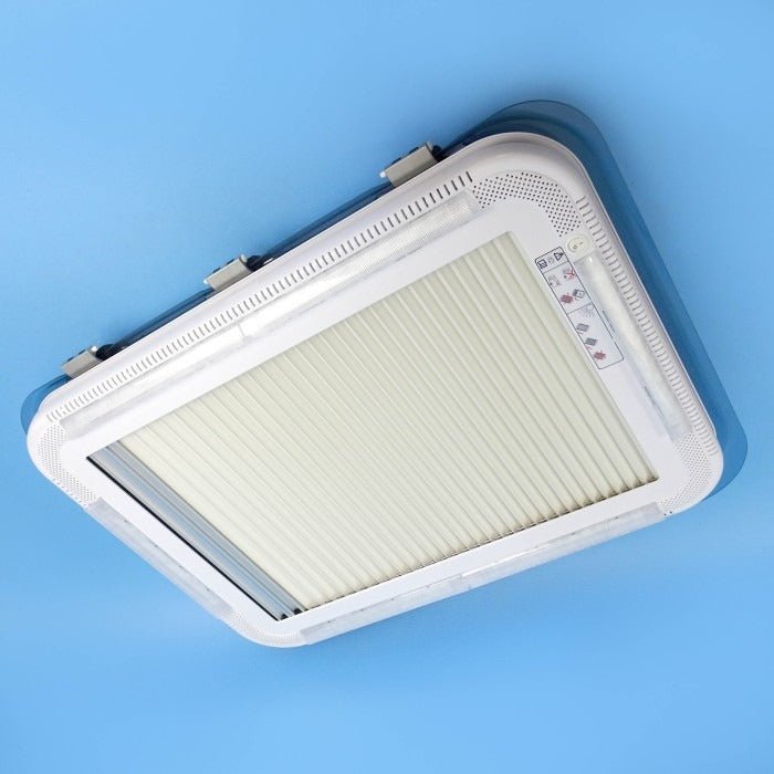 Lanterneau PANORAMA LED 50 x 70 GREY - spécial vans aménagés (aération 150cm²) - Vanlife-Store