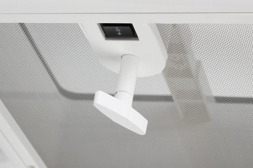 Lanterneau - ventilateur Extra - plat - 32x32 - Avec aération permanente - Vanlife - Store