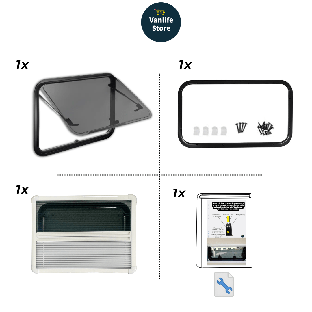 Pack Baie projetable SHADE + SIKAFLEX - Vanlife - Store