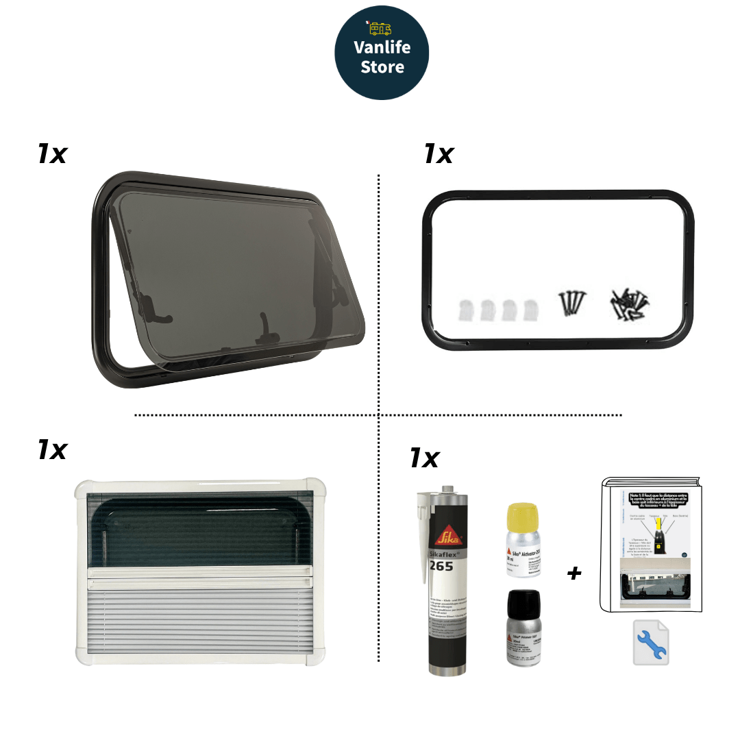 Pack Baie projetable SHADE + SIKAFLEX - Vanlife - Store