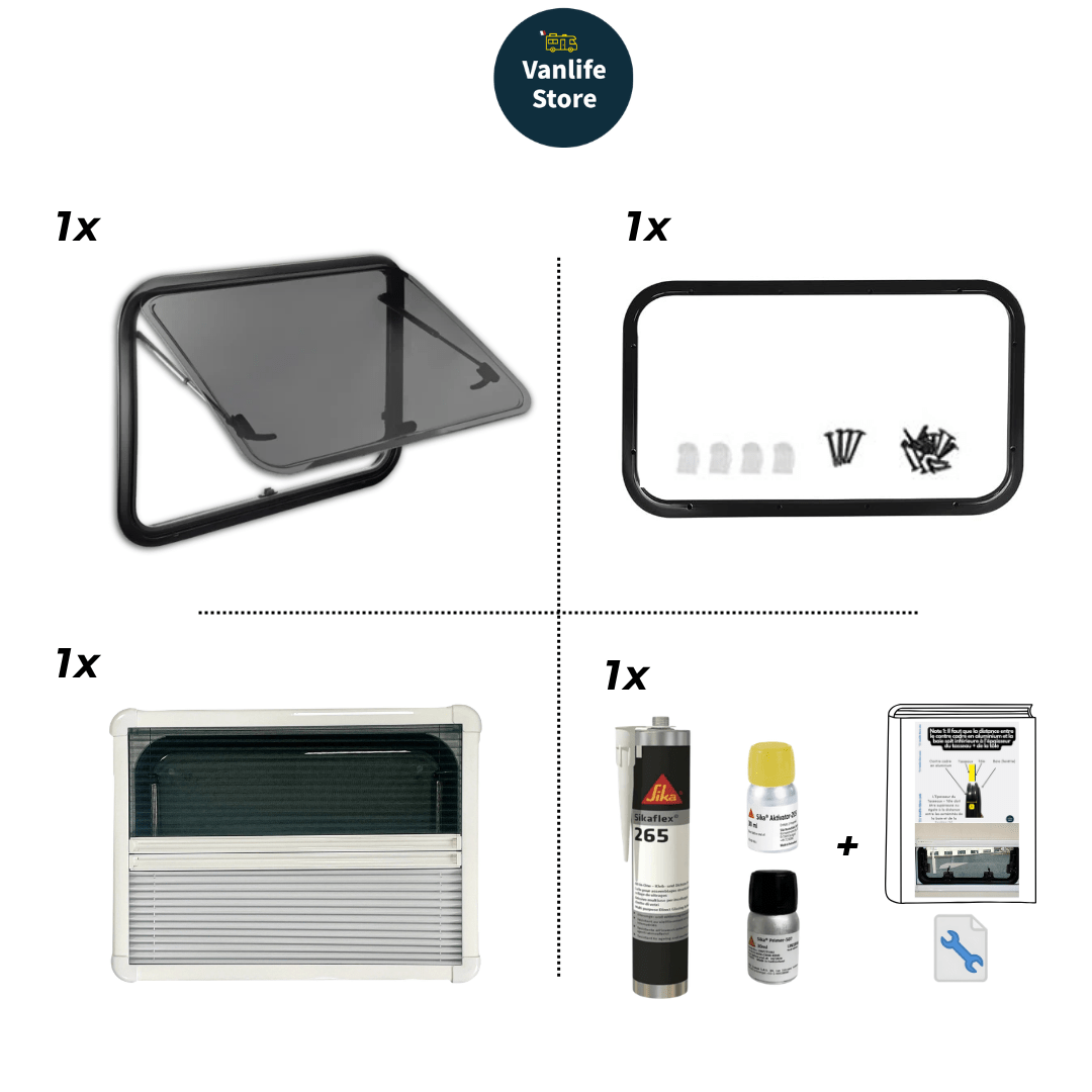 Pack Baie projetable SHADE + SIKAFLEX - Vanlife - Store
