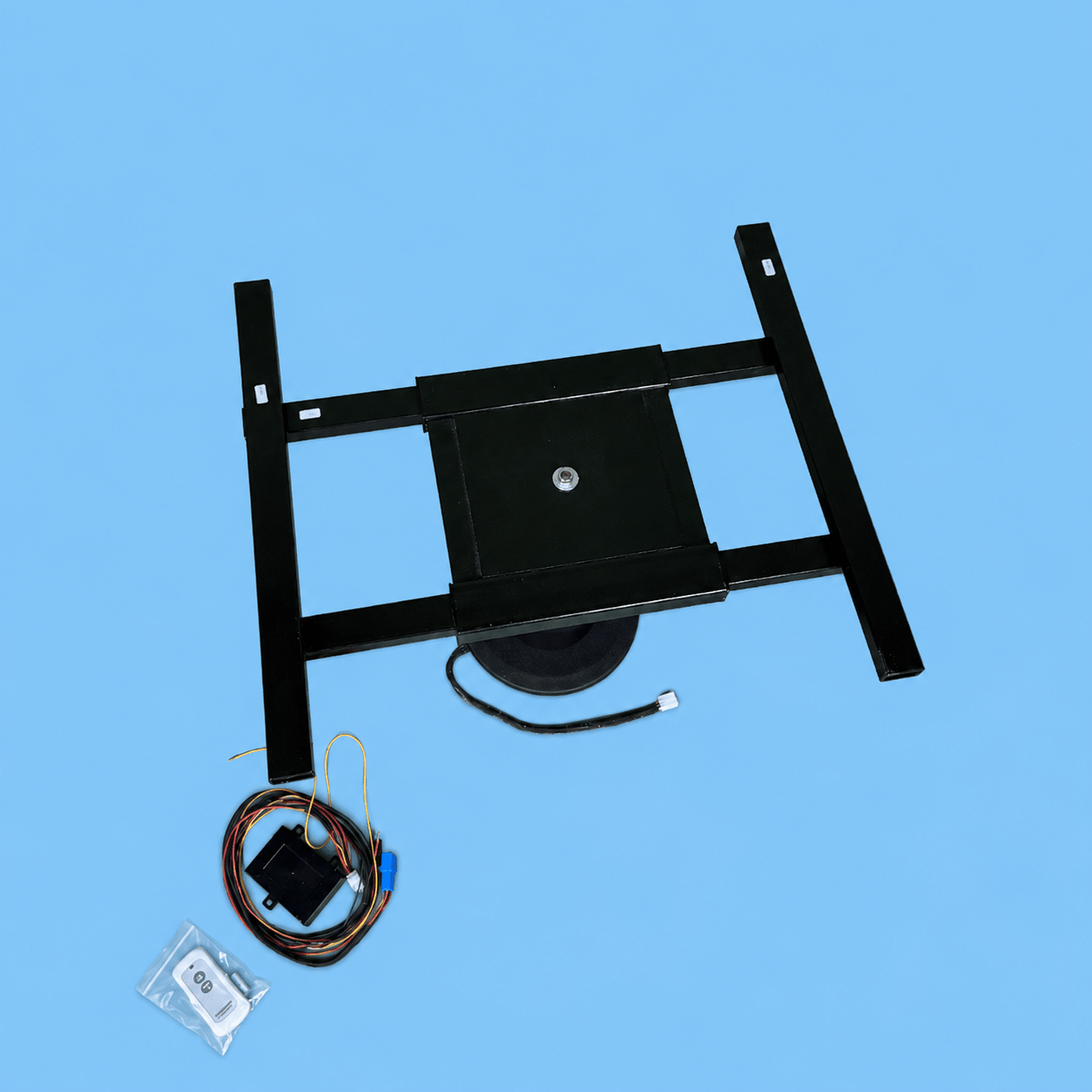Pied de table télescopique (37-74cm) - Electrique 12V - Pour camping-car et van aménagé - Vanlife-Store