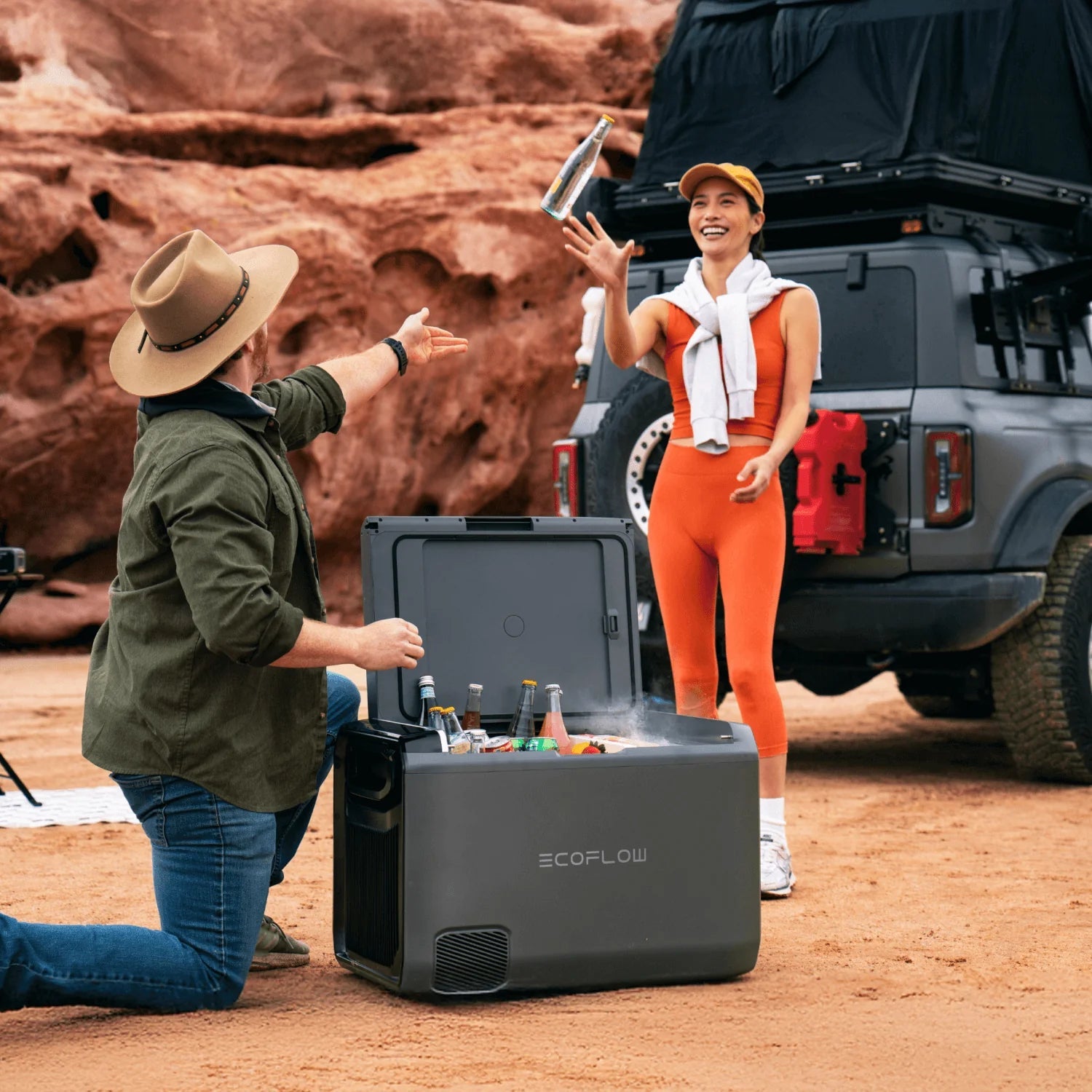Réfrigérateur - congélateur portable classique EcoFlow GLACIER 45 L - Vanlife - Store