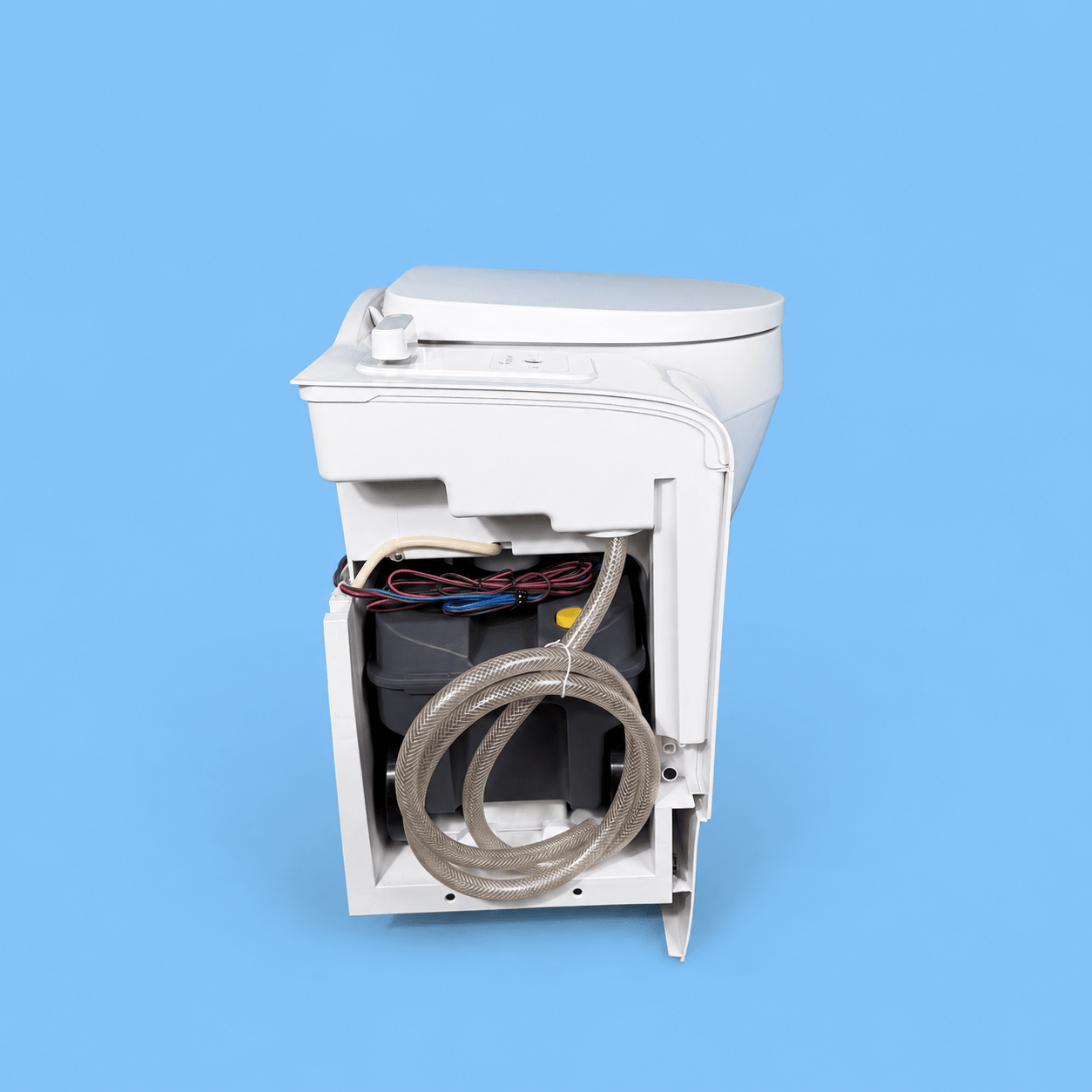 Toilettes-cassette pour camping car - avec chasse 12V - W5001 - Vanlife-Store