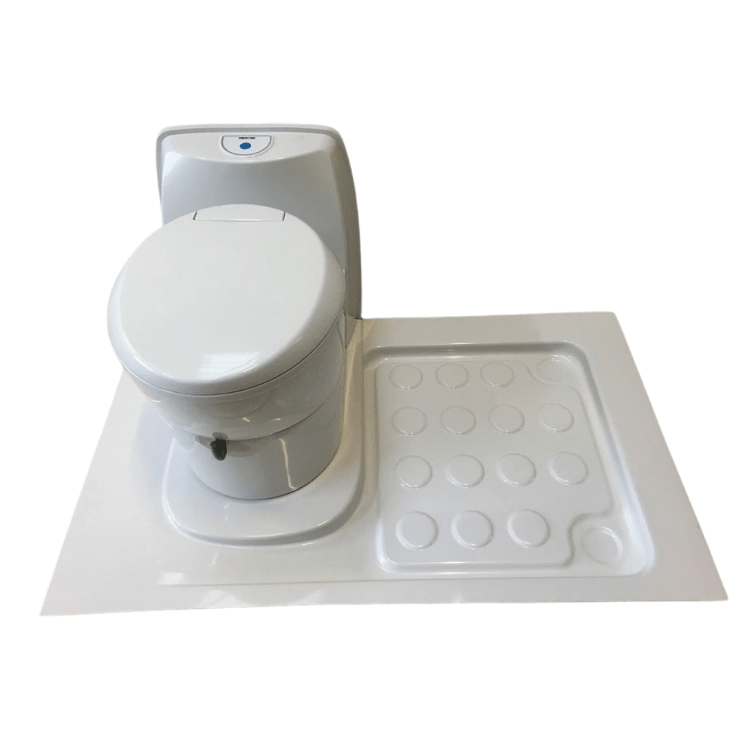 wc pour camping 12V Kassettentoilette speziell für Wohnmobil