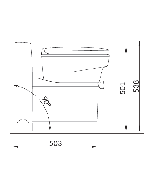 Toilettes - cassette rotatives pour Camping car avec chasse 12V - Vanlife - Store