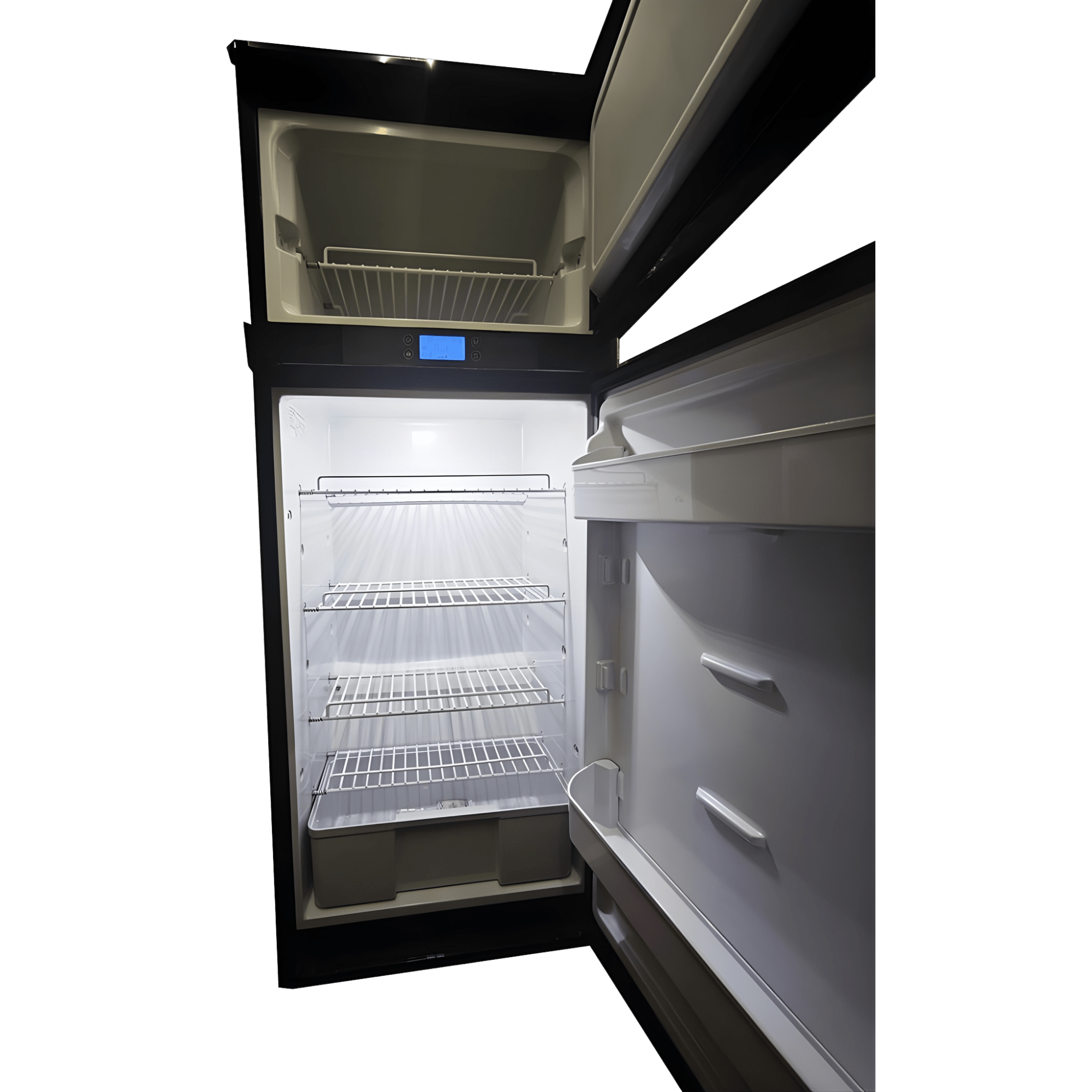 VanCool 140L - Réfrigérateur / Congélateur 12/24v – HxLxP: 126,5×52×49,5 cm - Vanlife - Store