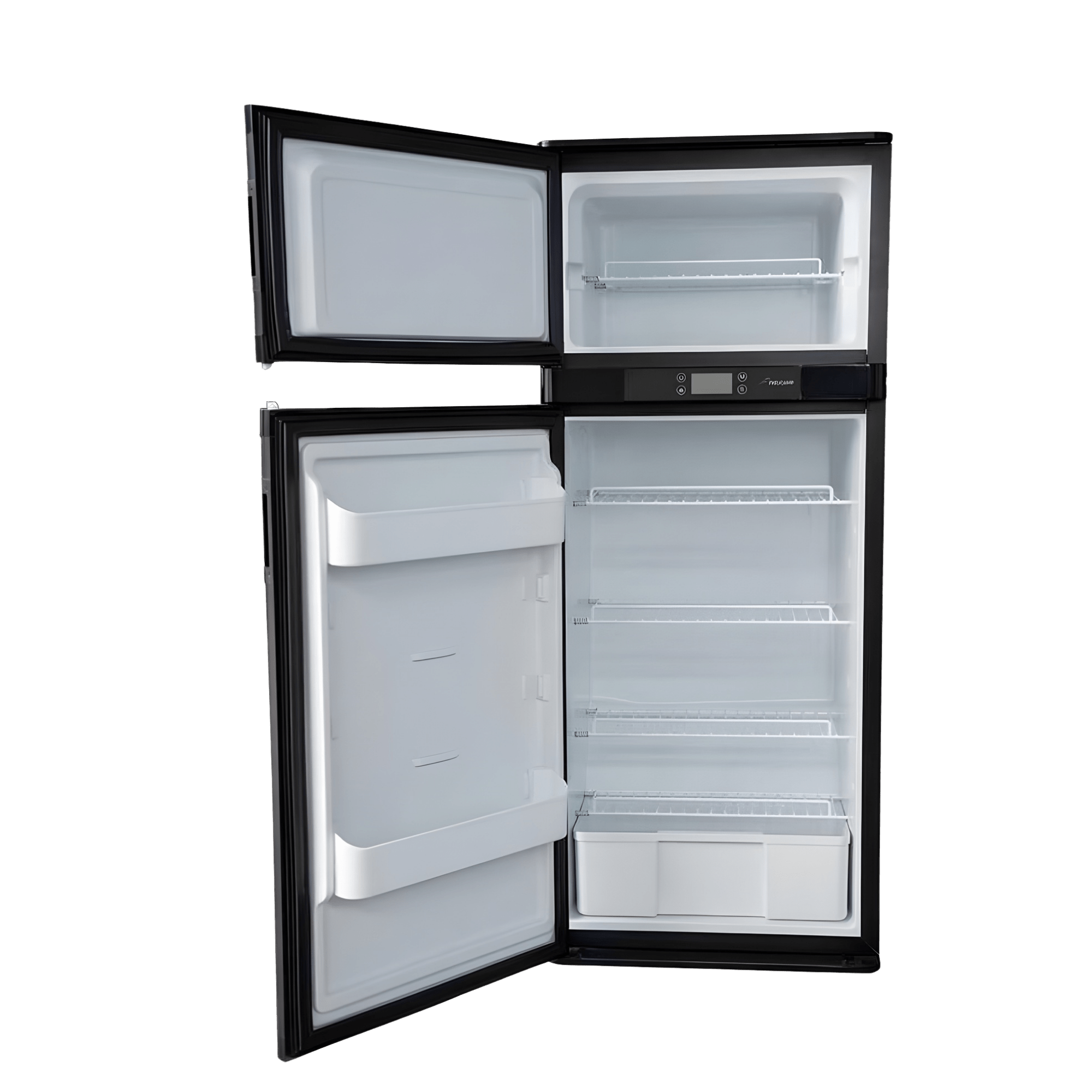 VanCool 140L - Réfrigérateur / Congélateur 12/24v – HxLxP: 126,5×52×49,5 cm - Vanlife - Store