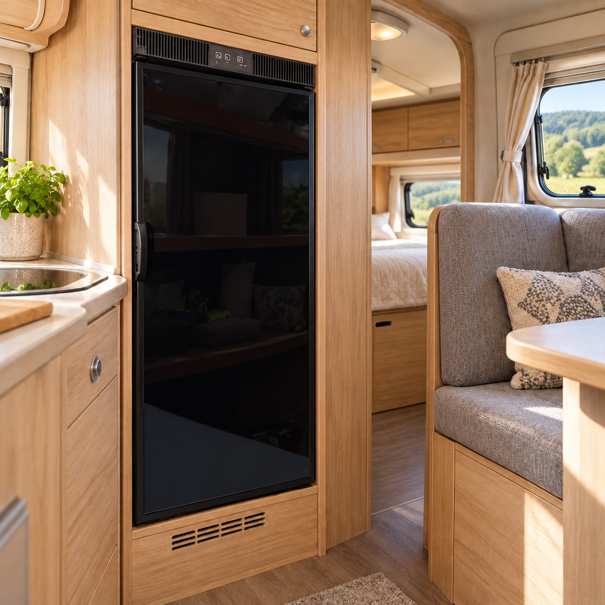 VanCool 90-RCN — illustration en camping-car, ferme
