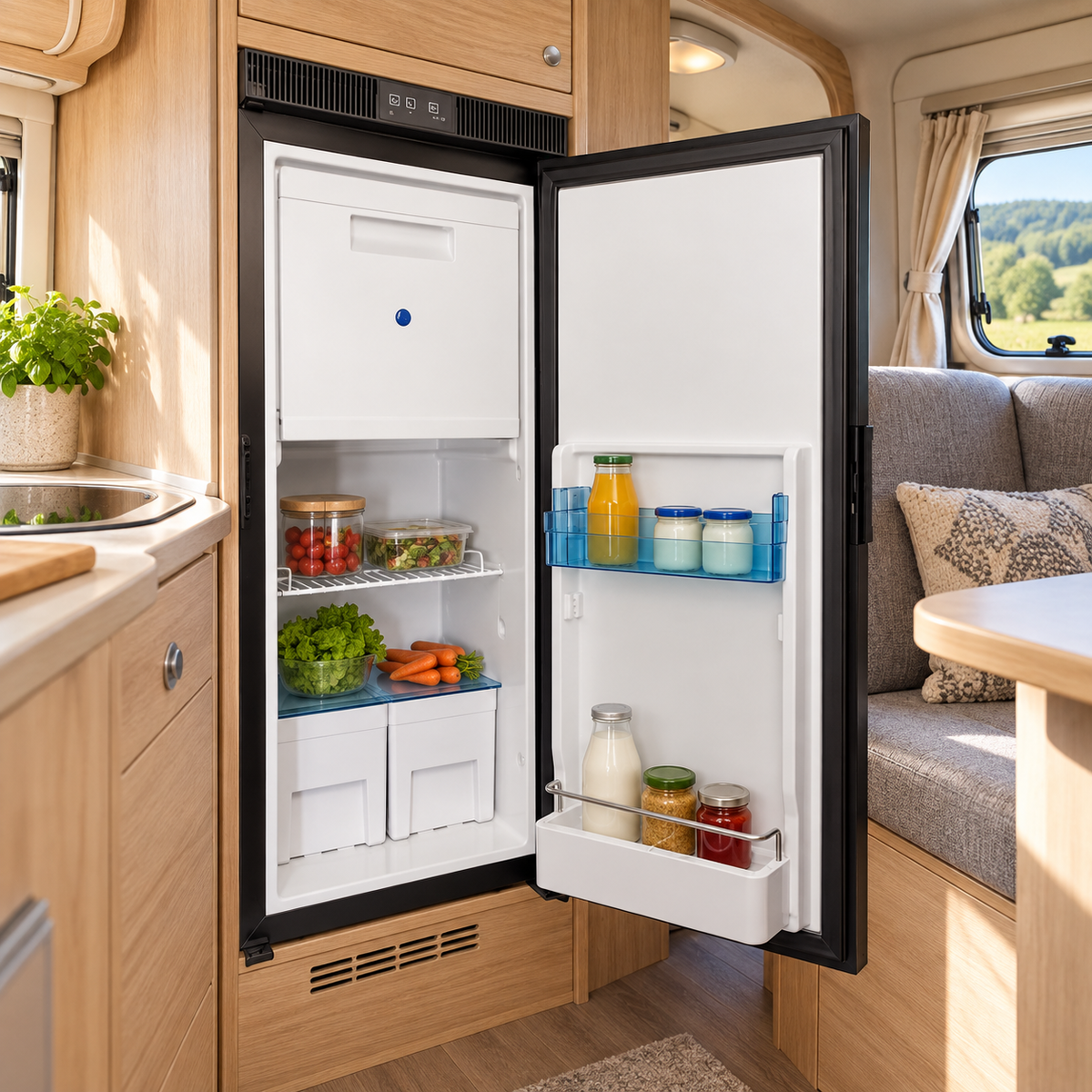 VanCool 90-RCN — illustration en camping-car, ouvert