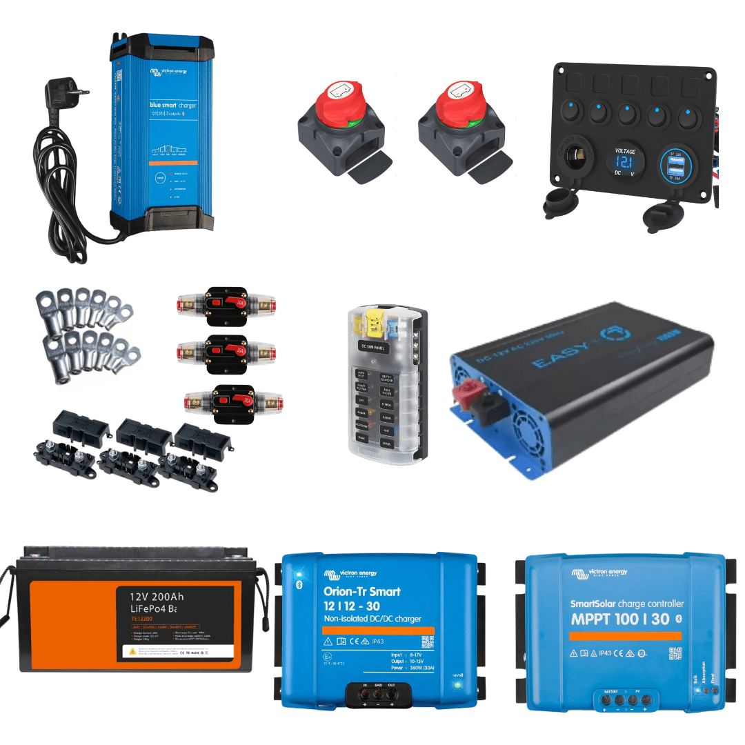 VANPOWER - Kit électricité van aménagé (avec schéma) - Vanlife-Store