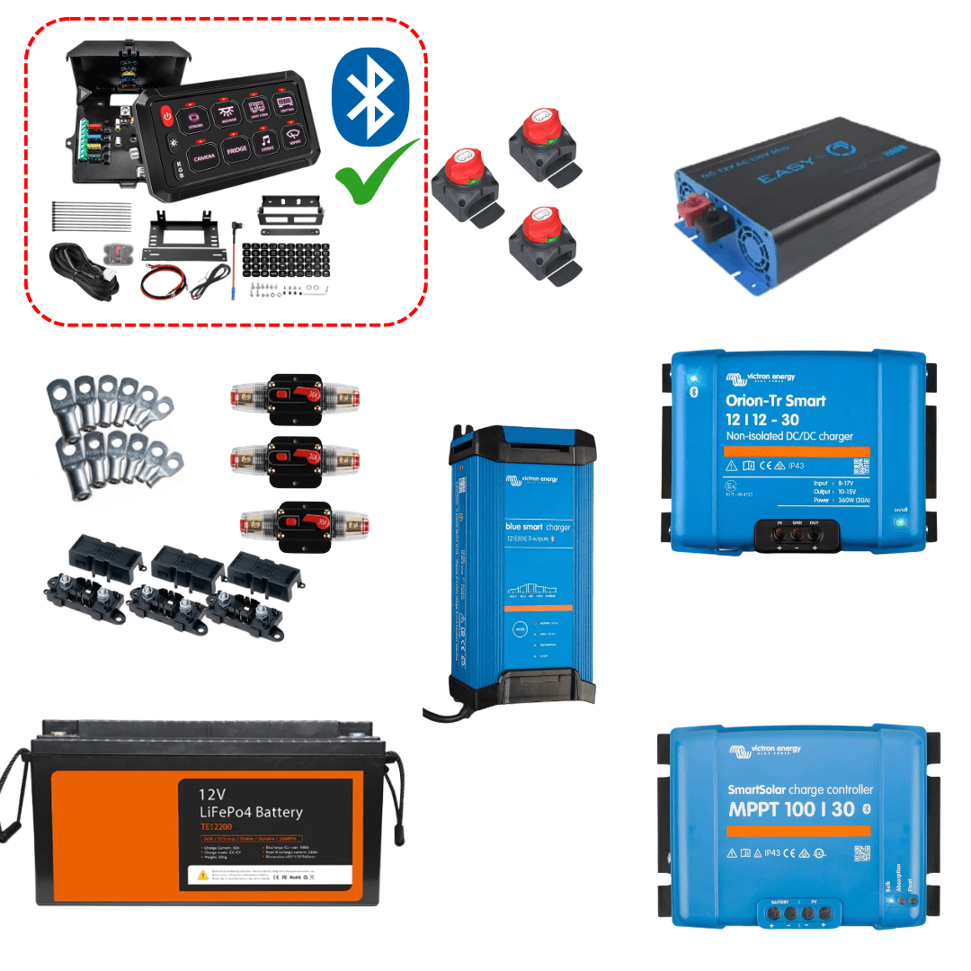 VANPOWER SMART - Kit électricité van aménagé (avec schéma) - Vanlife-Store